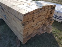 Pallet of 176 2x6 lumber, 93"