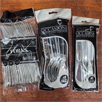 43 Packs of Assorted Plastic Cutlery