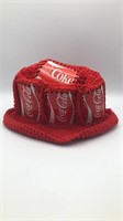 Vtg Coca Cola Metal Can Hat