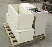 (2) File Cabinets & (2) Cubical Cabinets, Various