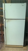 OLD REFRIGERATOR FOR STORAGE PURPOSES