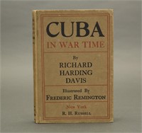 2 Books incl: Davis. Cuba in War Time. 1897.