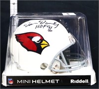 Autograph Dan Dierdorf mini helmet w/ COA