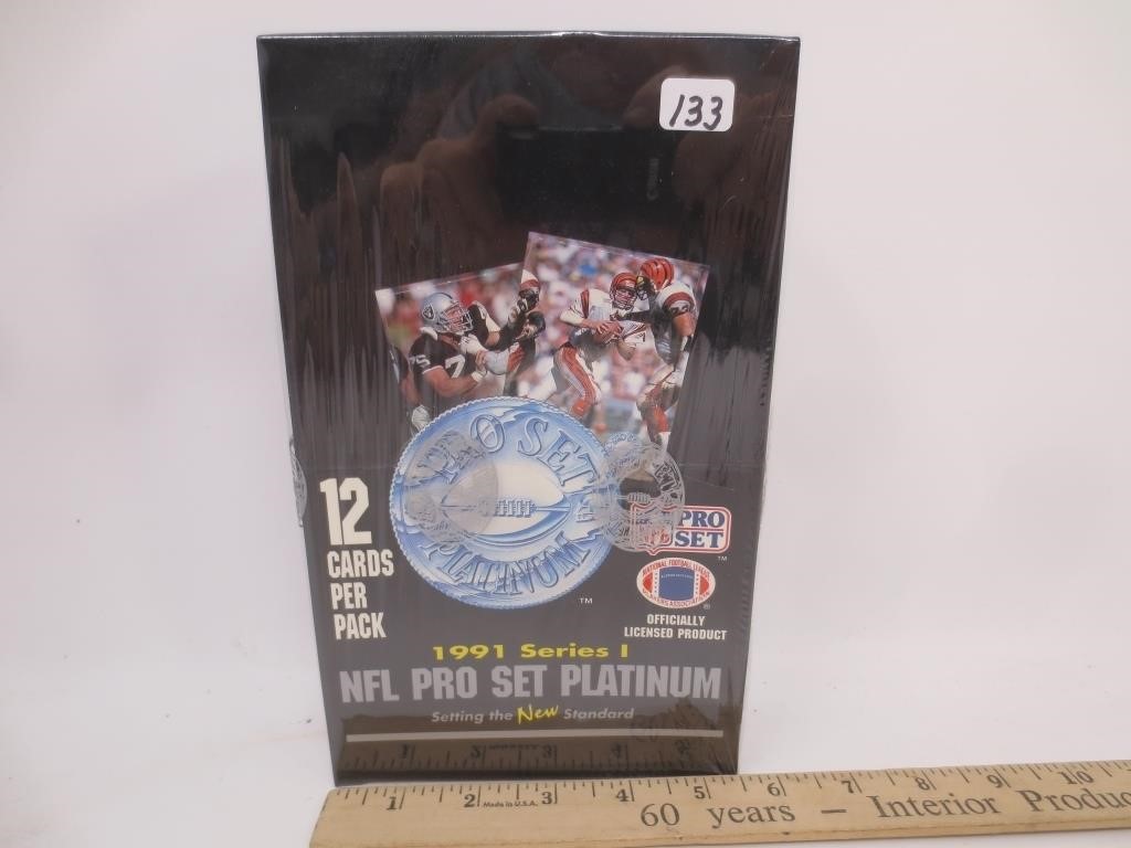 1991 Series I NFL Pro set Platium, 36 packs