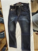 Cinch 36x36 Ian Mid Rise Slim Boot Cut Jeans