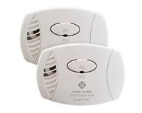 $43  First Alert 2-Pack Plug CO Detector