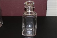 A Decanter - Clear, Facet Cut