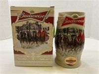 2014 Budweiser beer stein in original box
