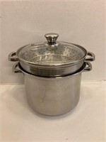 Pot with Strainer Insert
