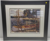 The Canoe Print By Tom Thompson