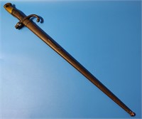 French Gras Rifle Model 1874 Bayonet 26"