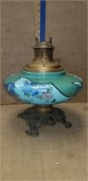 HAND PAINTED VICTORIAN LAMP BASE