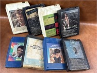 Selection of 8-Track Tapes