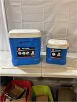 Pair of Igloo coolers
