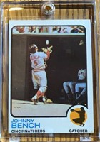 1973 Topps Johnny Bench Baseball Card
