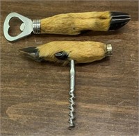 Deer Hoof Wine & Bottle Opener