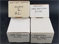 4 Boxes of Hockey cards mostly 1998 Don Russ Elite