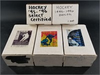 5 Boxes of Hockey cards see photos for details