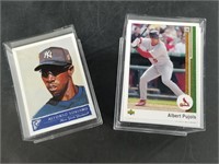 2 Boxes of baseball cards see photos for details