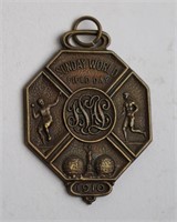 SUNDAY WORLD FIELD DAY BRONZE MEDAL DATED 1910