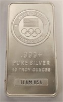 279 - 10 TROY OZS .999 FINE SILVER (60)