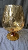11.5” large decorative wine  glass