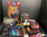 NOS Marvel Comics Figures, Cars, Toys.