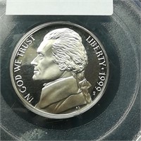 1999 S Jefferson Nickel 5C PR69 DCAM PCGS