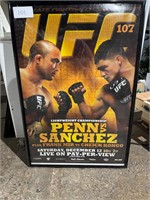 UFC 107 fight poster