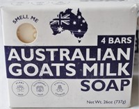 Box of 4 Bars AUSTRALIAN GOATS MILK SOAP