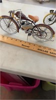 Diecast Whizzer Bicycle for Display "AS-IS"