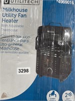 UTILITECH FAN HEATER RETAIL $30