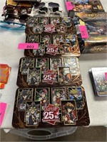 LOT OF EMPTY YU-GI-OH CARD TINS