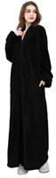 R2176  AMITOFO Fleece Robe XL - Gray