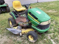 D2. John Deere LA145 48” deck condition unknown