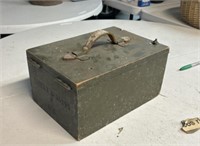 ANTIQUE US ARMY CHEST