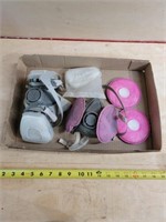 3-M Dust Mask Lot with Filters