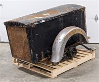 1940's Harley-Davidson Package Truck Sidecar