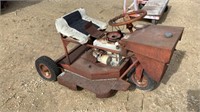 Vintage Ride King lawn mower
