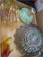 Vintage Carnival & La TeeDa Art Glass Lot
