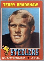 1971 Topps Terry Bradshaw Football Card RC Rookie