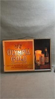 Vintage Olympia Gold Beer Sign Light Rare