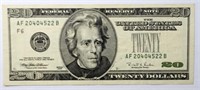 1996 $20 FEDERAL RESERVE NOTE (ERROR NOTE)