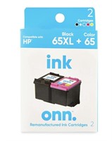 $30 BALCK AND COLOR INK , 65XL + 65 , ONN BRAND
