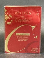 Unopened Limited Edition Cartier Delices Perfume