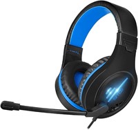 NEW Gaming Headset for PS4 PC PS5 Controller w/Mic