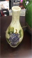 Grape Ceramic Vase