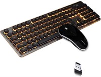 Wireless Backlit Mute Keyboard and Mouse