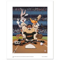 At the Plate (Giants) Numbered Limited Edition Gic