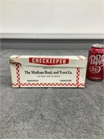 Vintage Madison Bank and Trust Co. Checkeeper Box